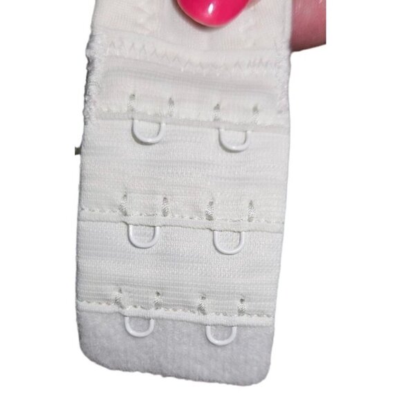 Olga Comfort Perfect Coverage Bra 36C Lined Solid White Underwire Molded 1590SC - Picture 5 of 9